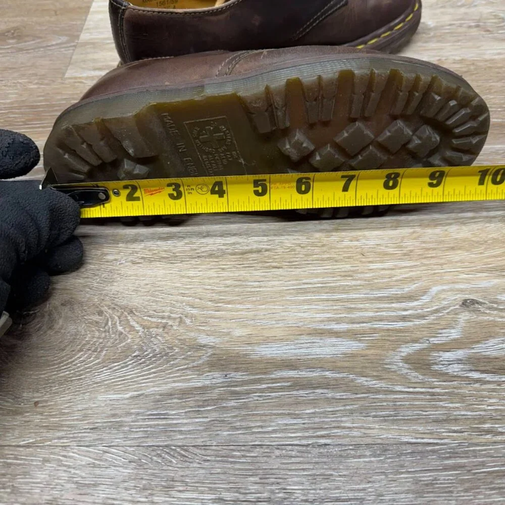 Dr. Martens Brown Leather Vintage Oxford Made in England Men's Size 4/Wo…